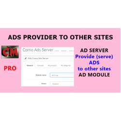 Ads server provider for other sites