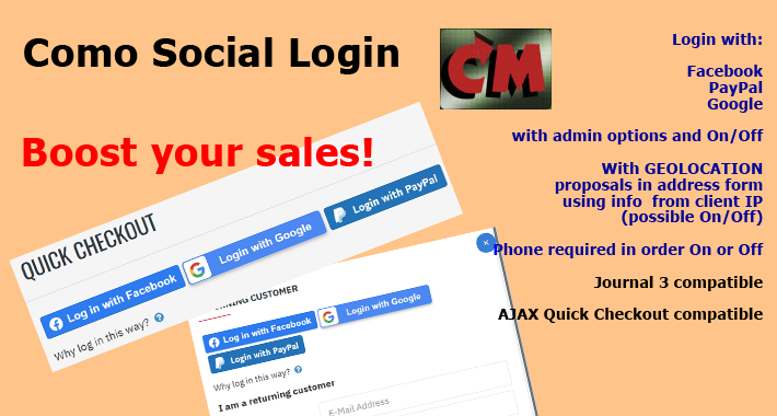 Como Social Login