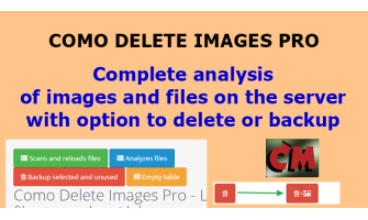 Opencart module Como Delete Images Pro