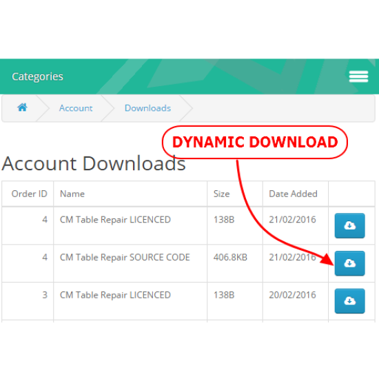 Como Dynamic Downloads