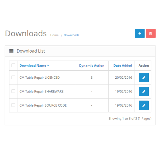 Como Dynamic Downloads