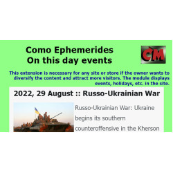Como Ephemerides - On this day events