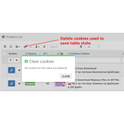 Como Inline edit and Table extended