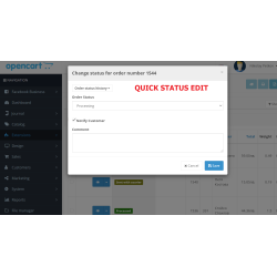 Como Order Status Plus - Colored, Quick edit, Quick order view