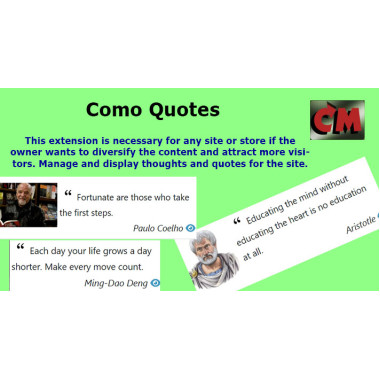 Como Quotes - Displaying thoughts and quotes