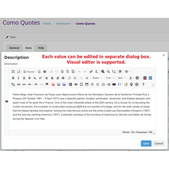 Como Quotes - Displaying thoughts and quotes
