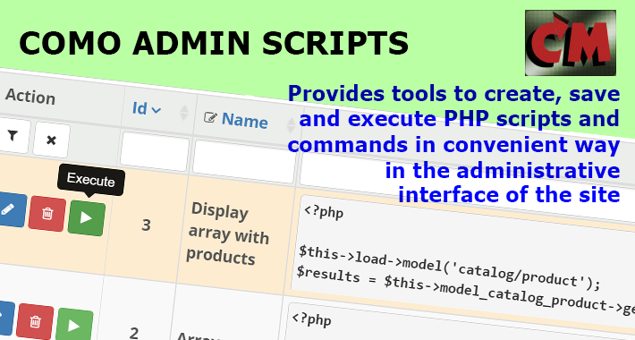 Como Admin Scripts