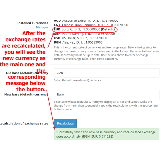 Como Currency changer advanced