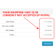 PayPal payment Standard & Express in local currency