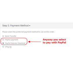 PayPal payment Standard & Express in local currency